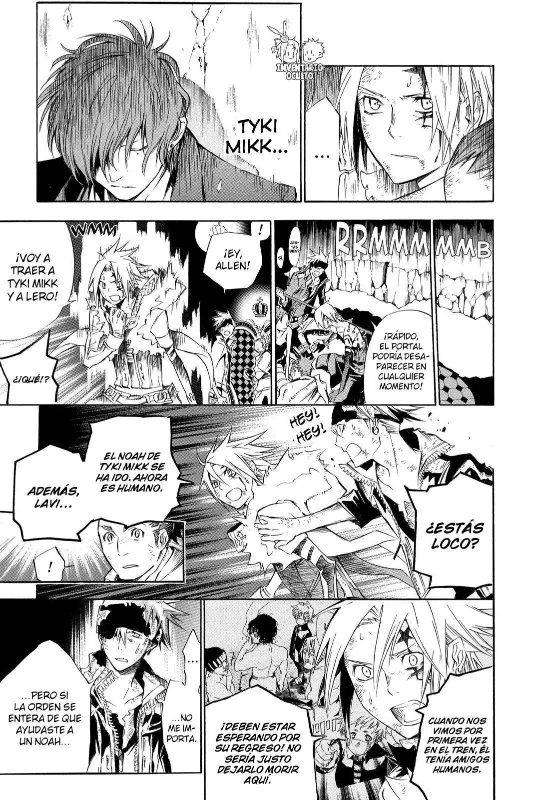 Página 10 — D.Gray-man Capítulo 123