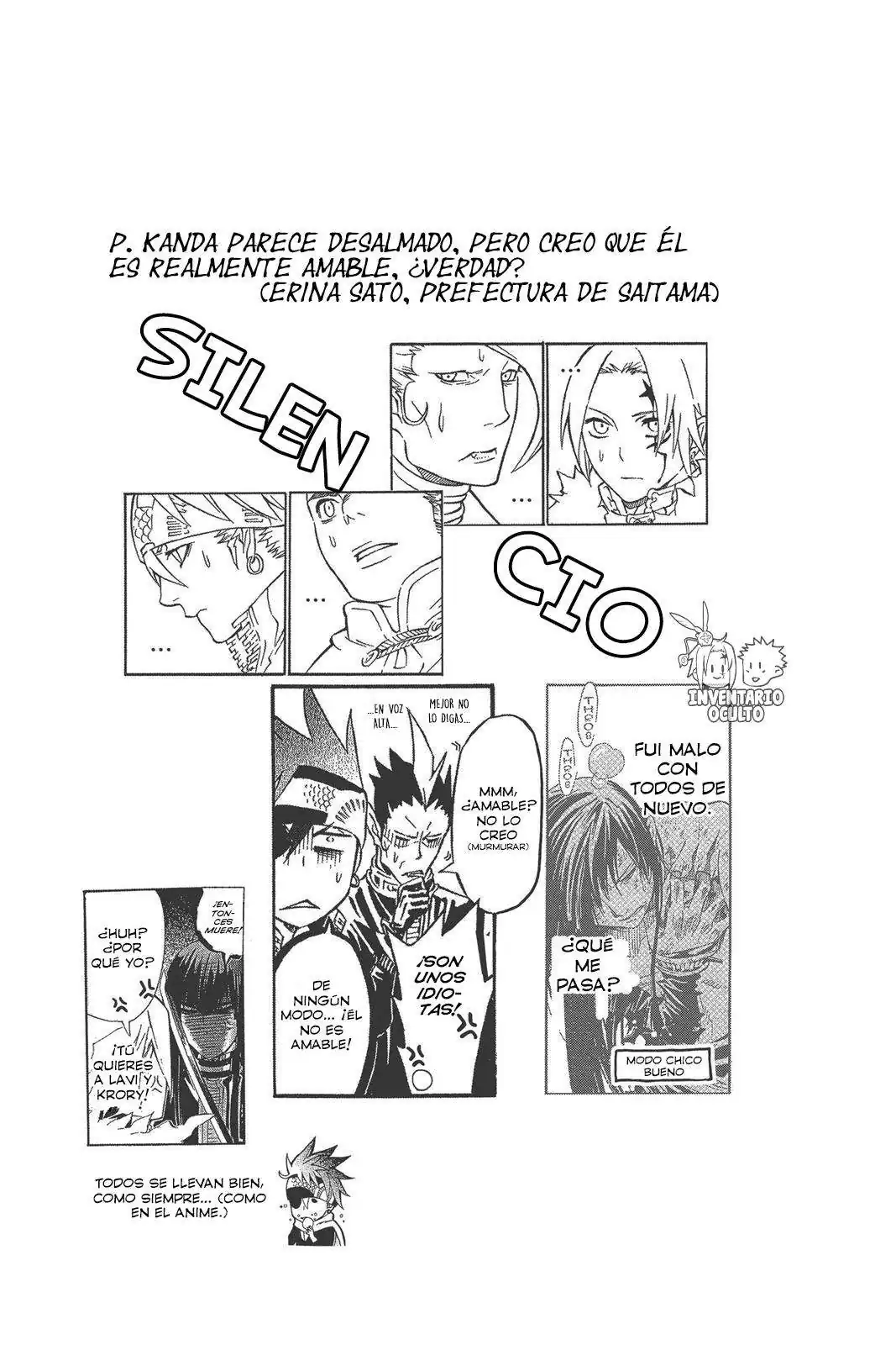 Página 23 — D.Gray-man Capítulo 129