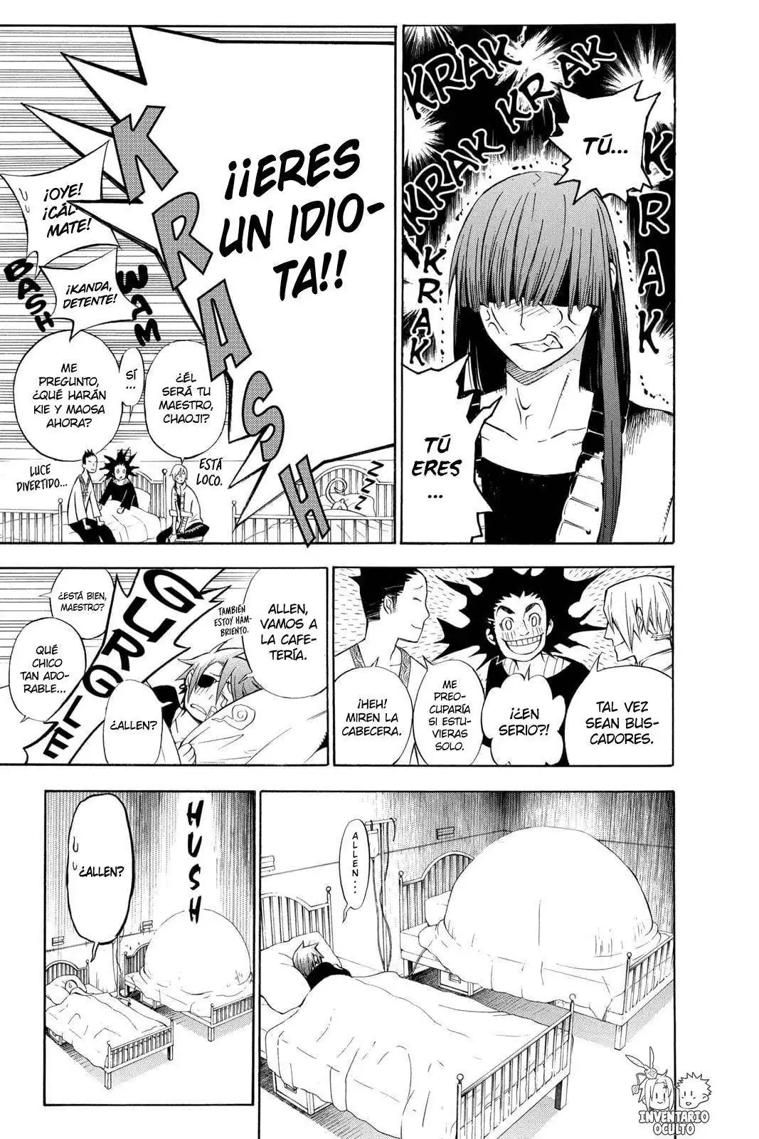 Página 10 — D.Gray-man Capítulo 135