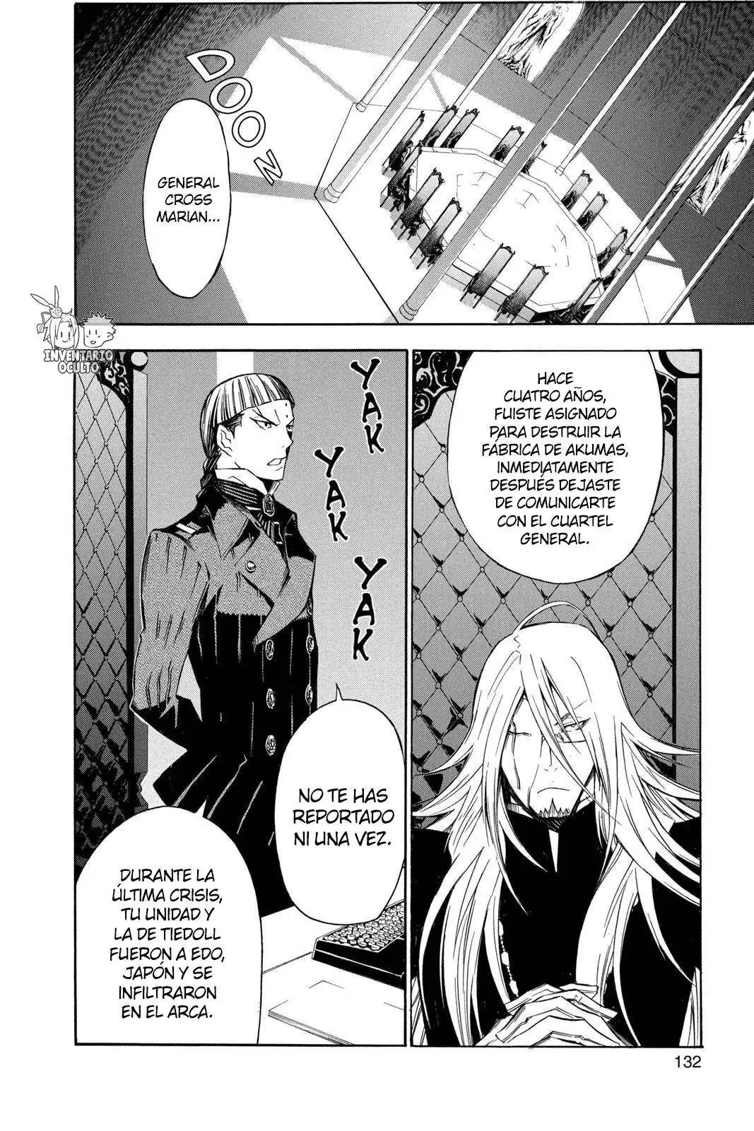 Página 3 — D.Gray-man Capítulo 136