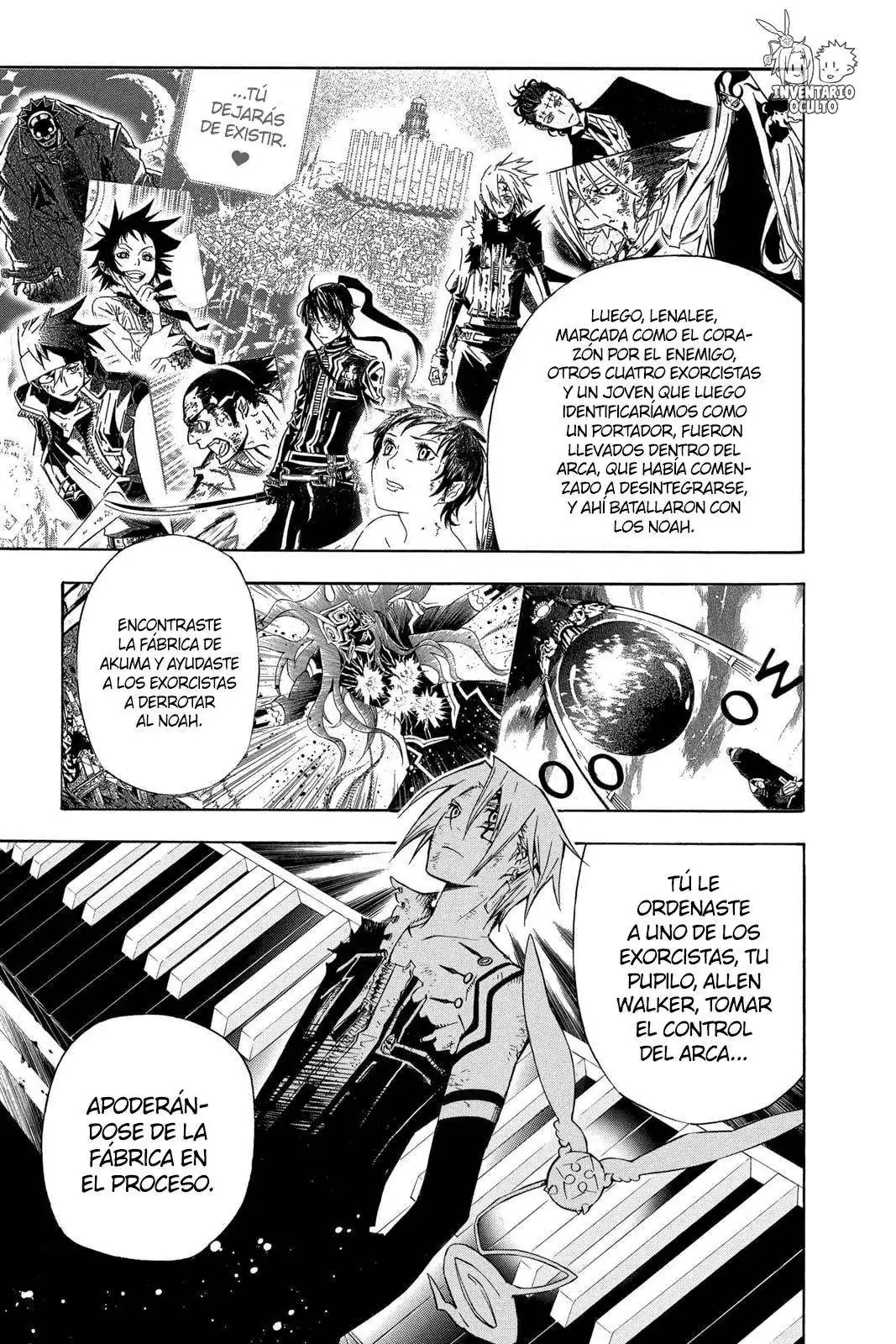 Página 4 — D.Gray-man Capítulo 136