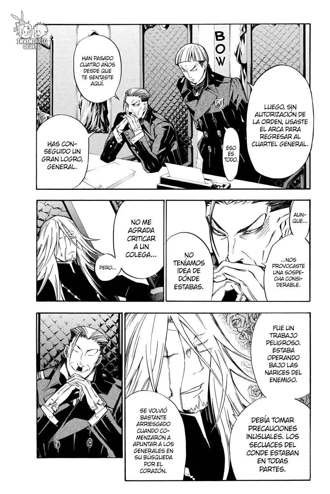 Página 5 — D.Gray-man Capítulo 136