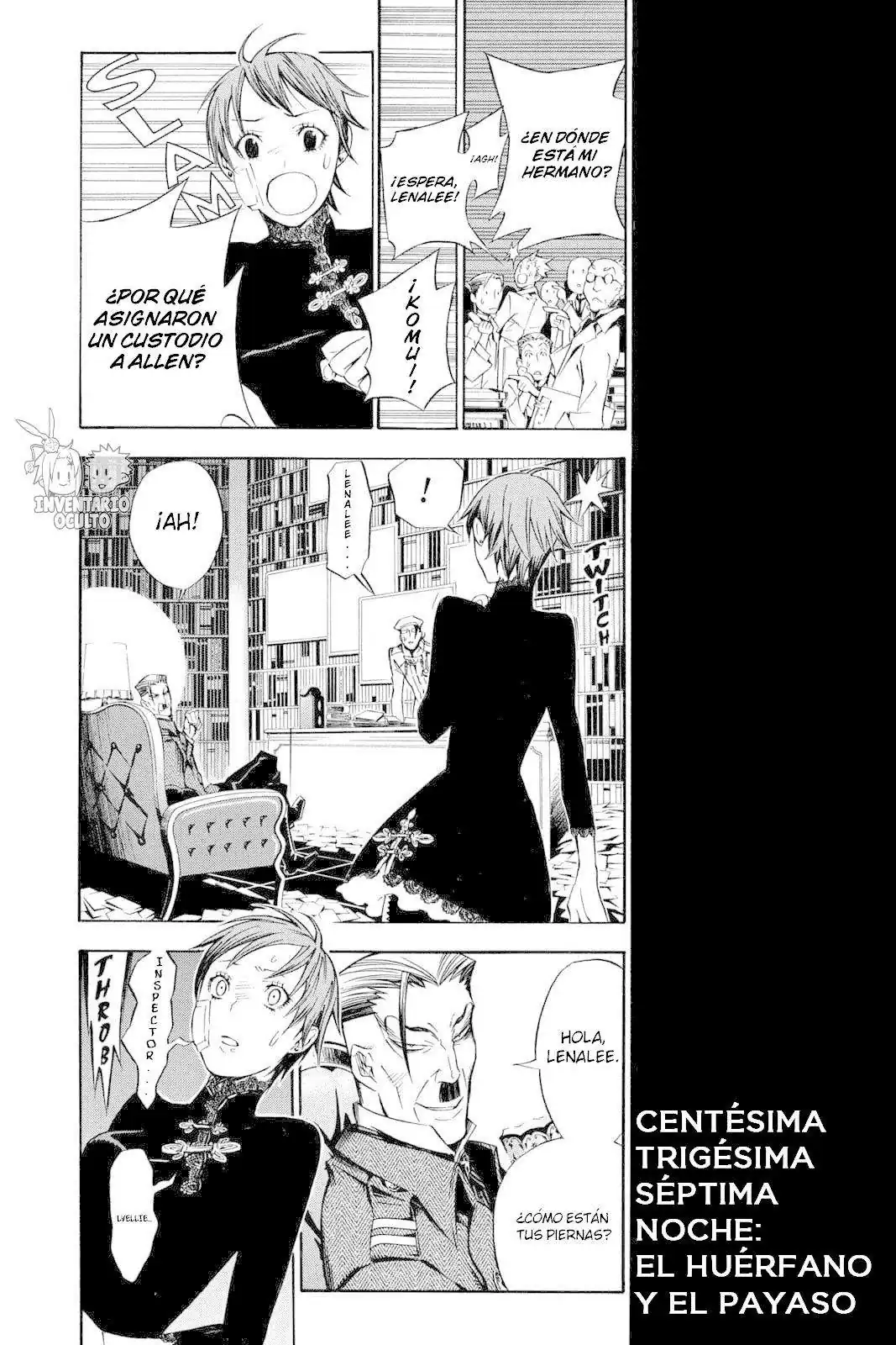 Página 3 — D.Gray-man Capítulo 137