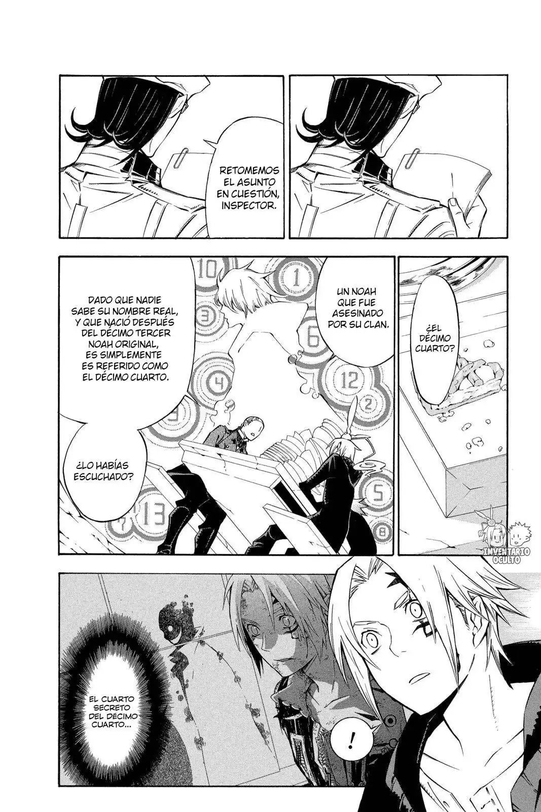 Página 7 — D.Gray-man Capítulo 137