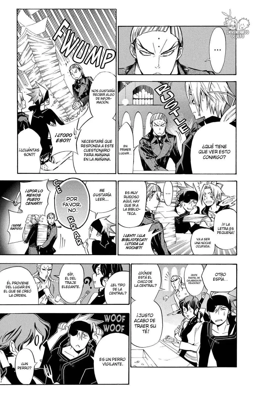 Página 8 — D.Gray-man Capítulo 137