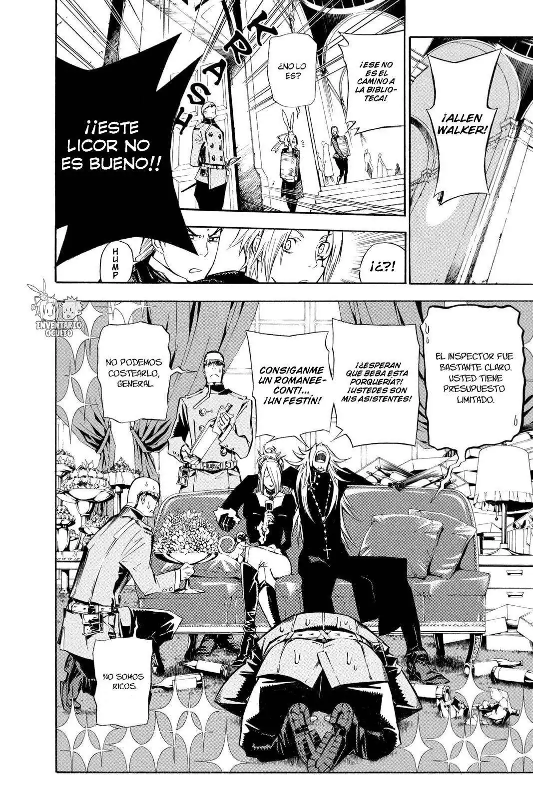Página 9 — D.Gray-man Capítulo 137