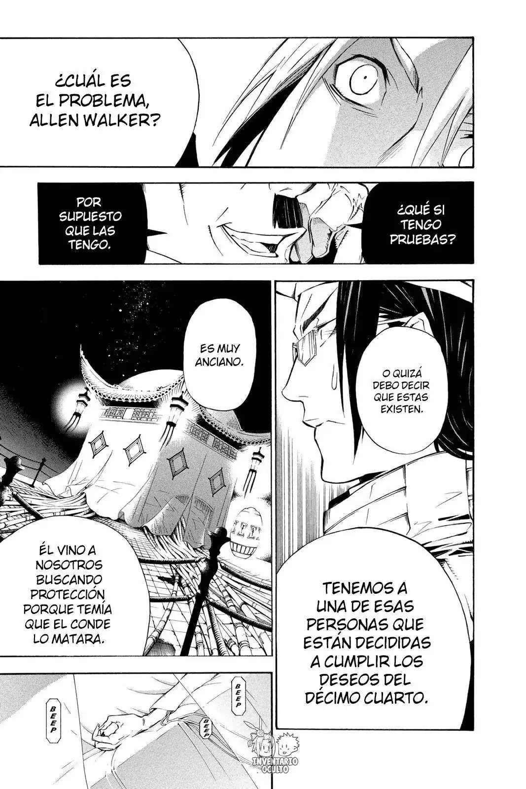 Página 16 — D.Gray-man Capítulo 137