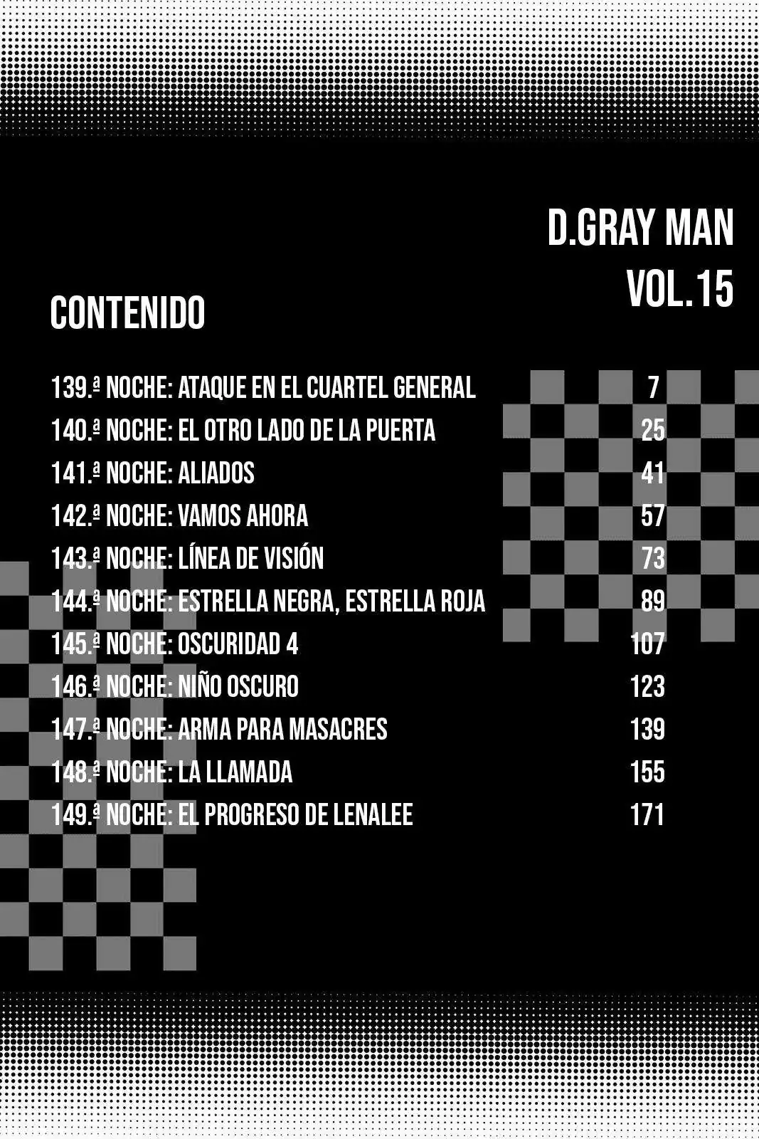 Página 7 — D.Gray-man Capítulo 139