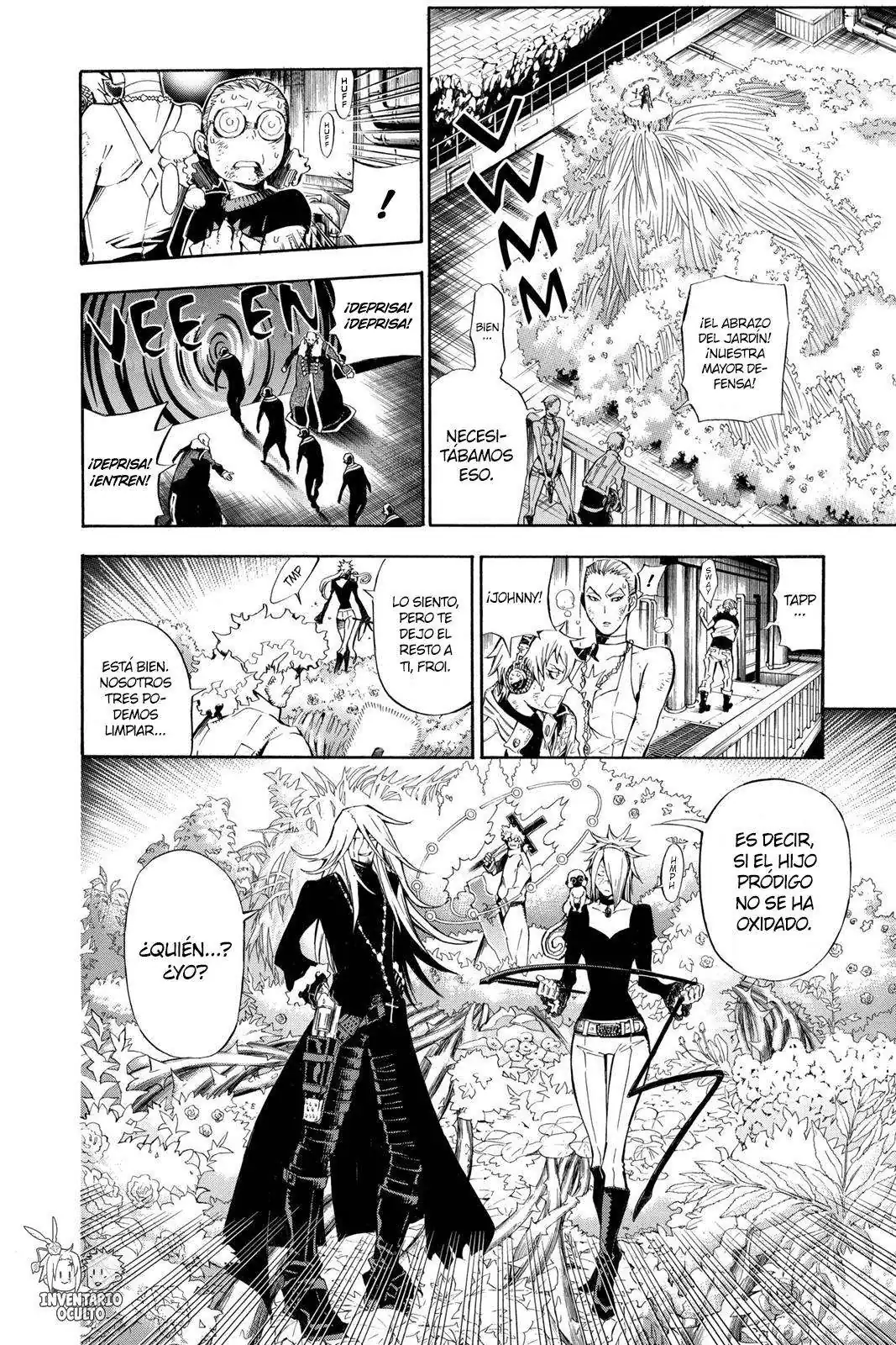 Página 8 — D.Gray-man Capítulo 142