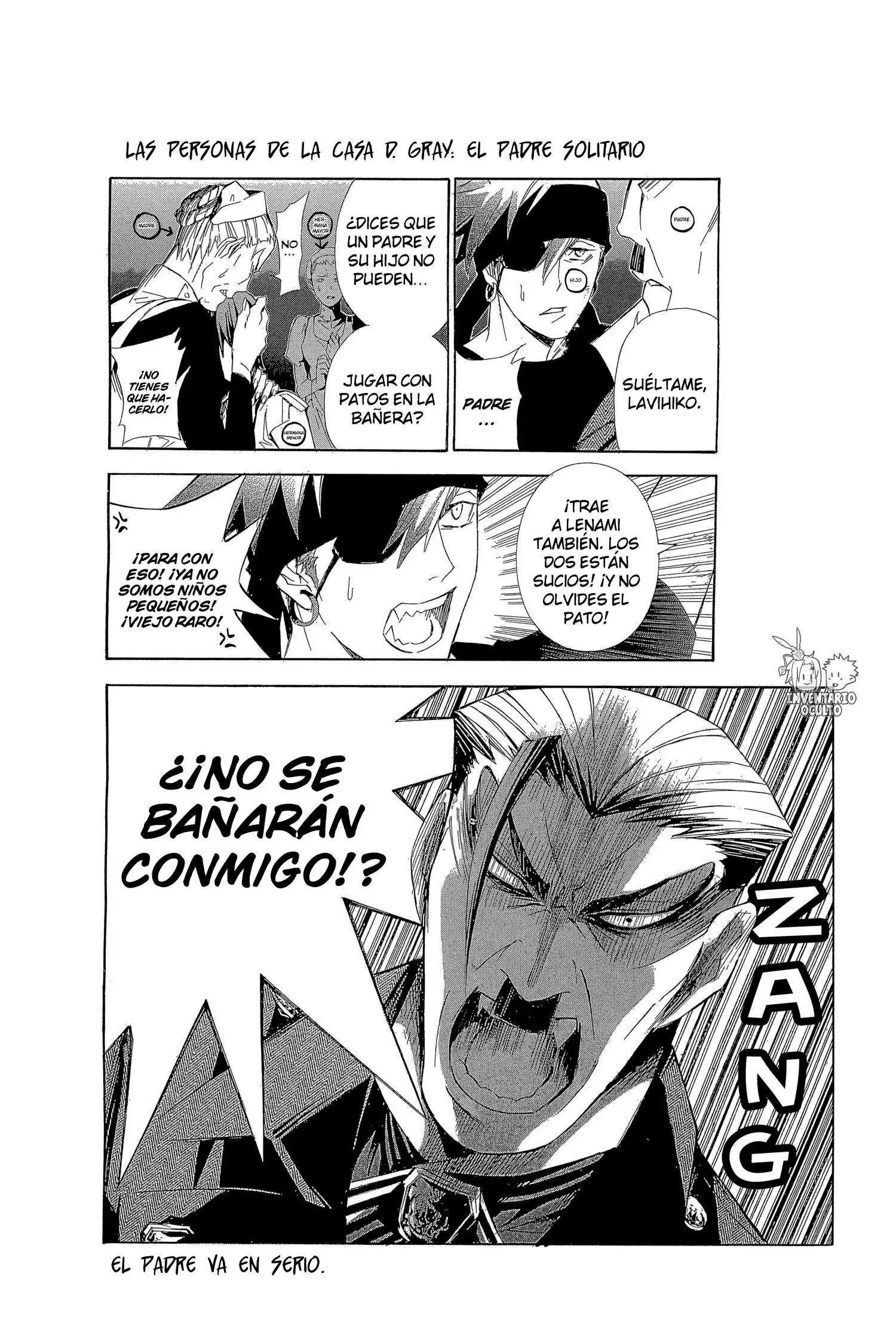 Página 19 — D.Gray-man Capítulo 149