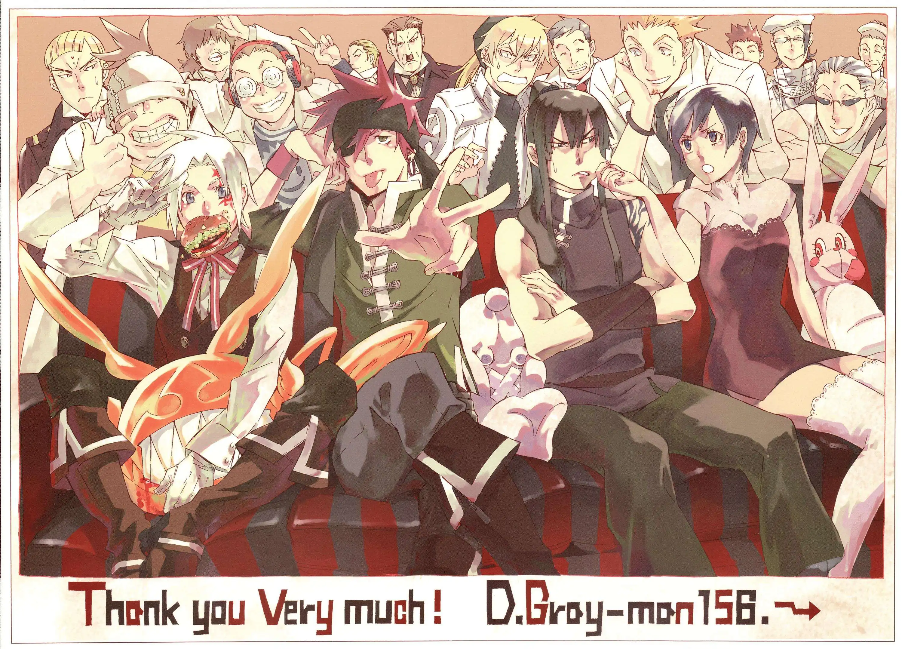 Página 2 — D.Gray-man Capítulo 156