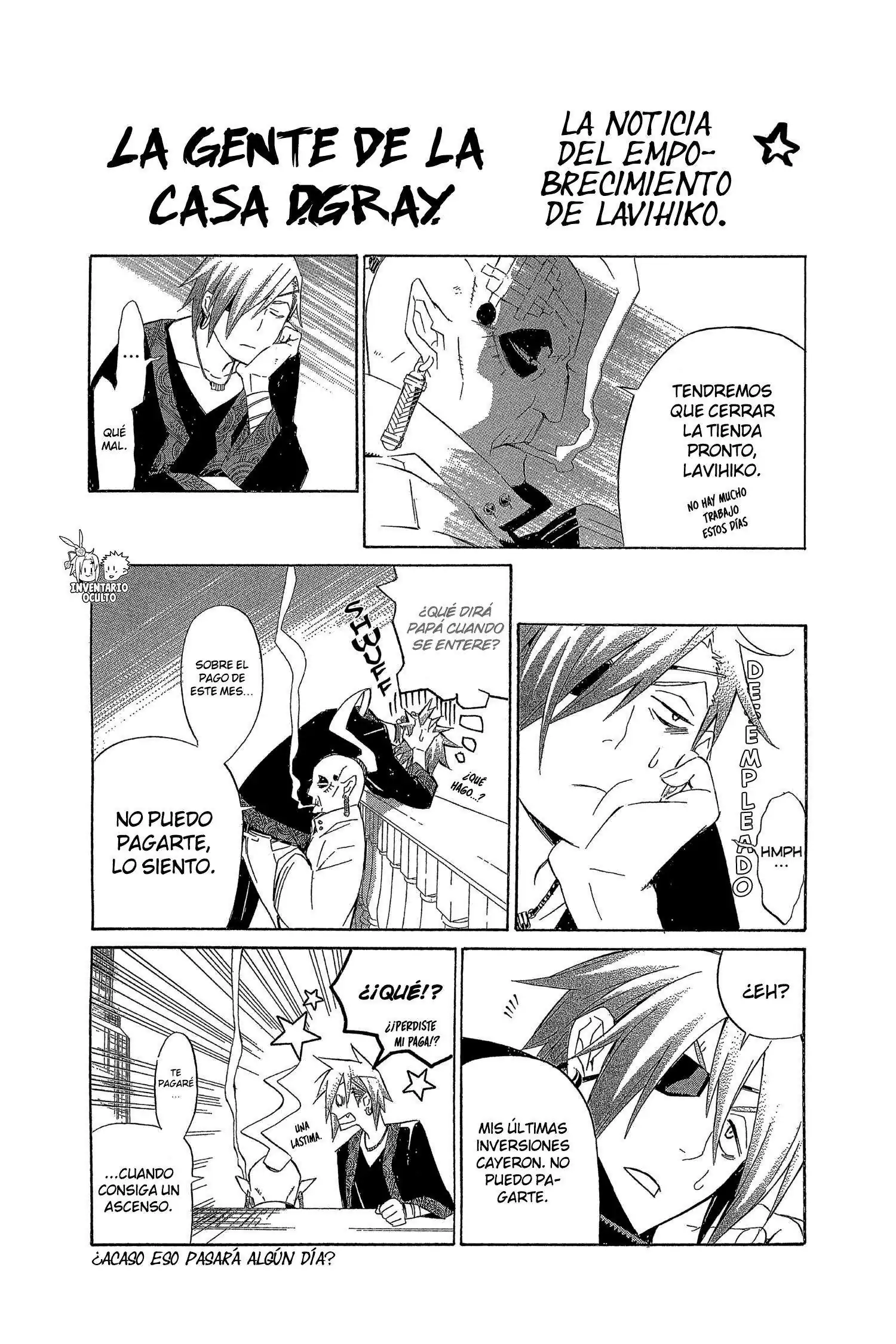 Página 17 — D.Gray-man Capítulo 157