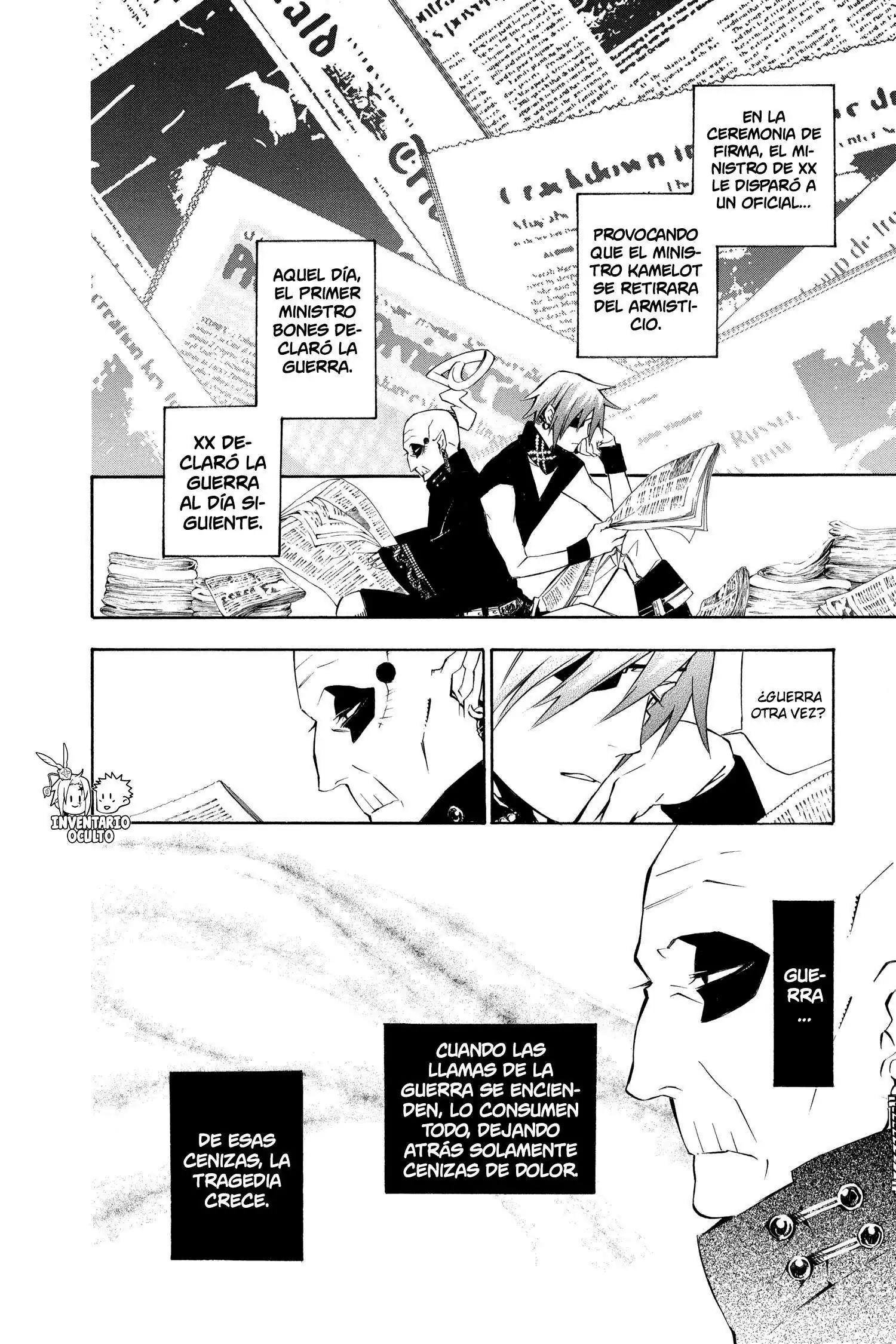 Página 15 — D.Gray-man Capítulo 158
