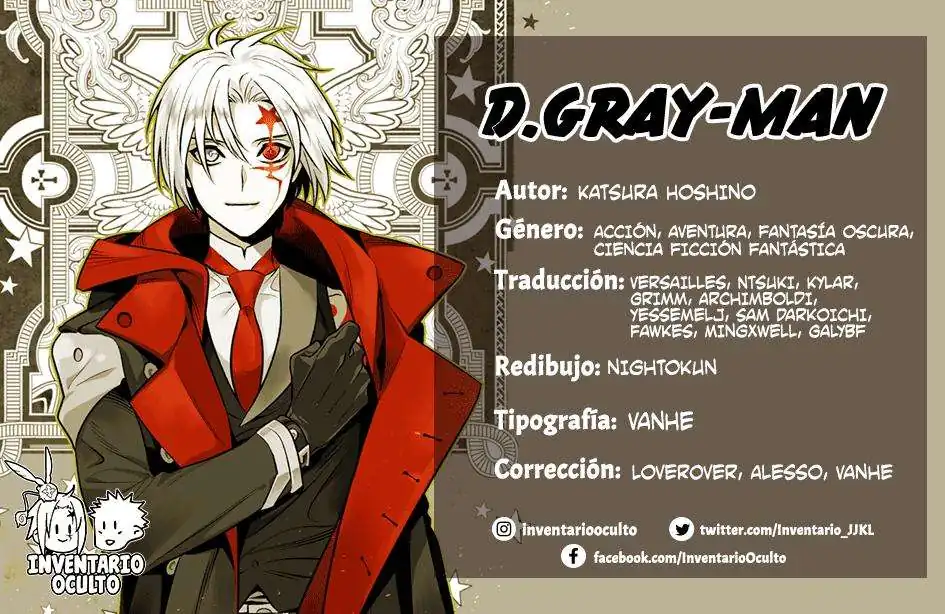 Página 1 — D.Gray-man Capítulo 160