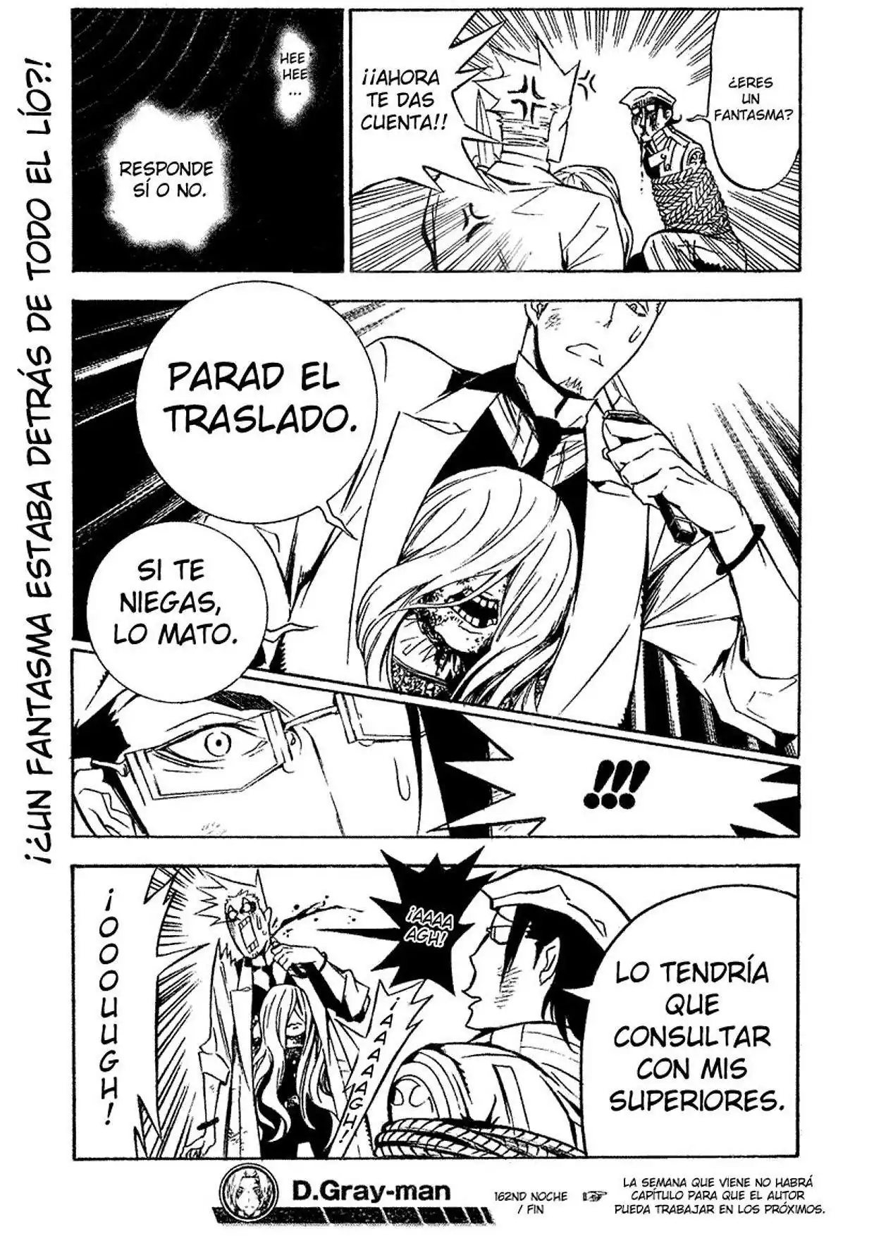Página 15 — D.Gray-man Capítulo 162