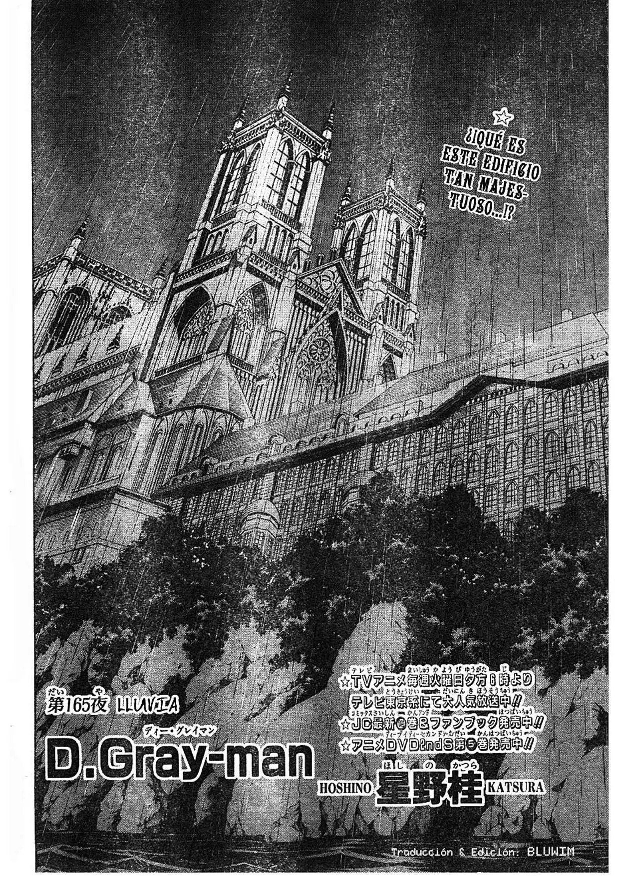 Página 2 — D.Gray-man Capítulo 165