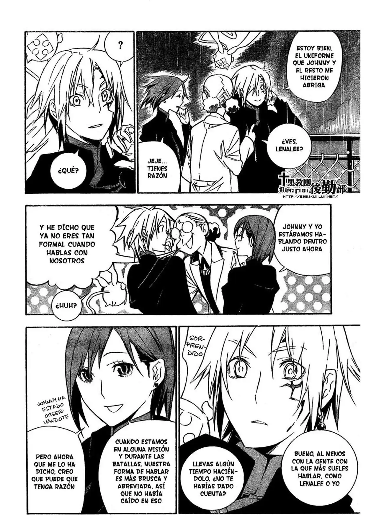 Página 4 — D.Gray-man Capítulo 165