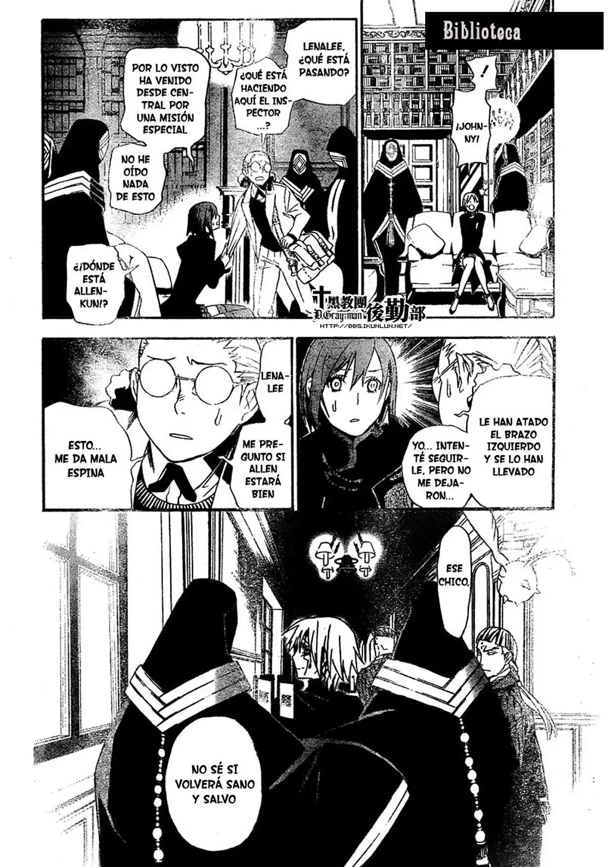 Página 12 — D.Gray-man Capítulo 165