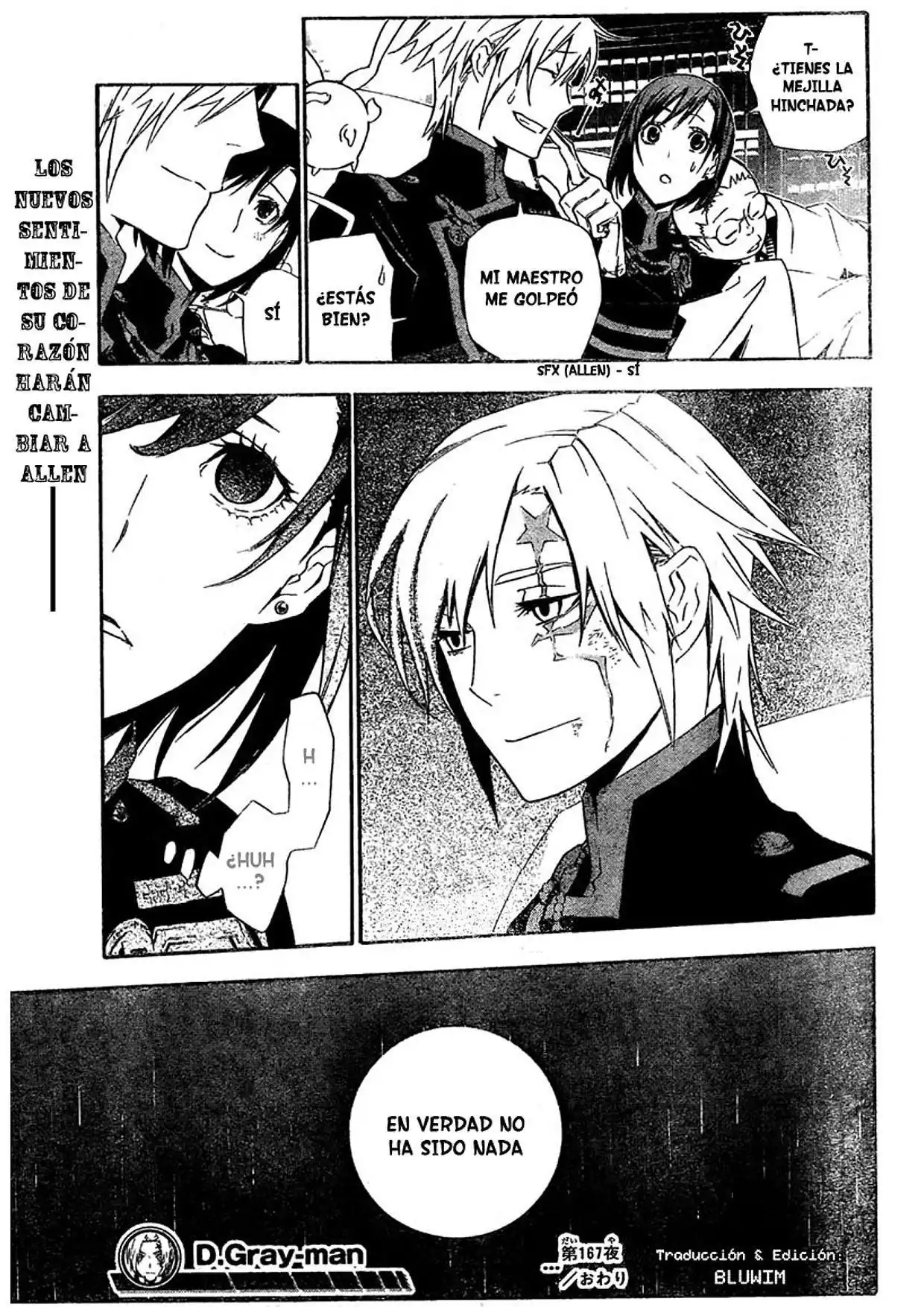 Página 14 — D.Gray-man Capítulo 167