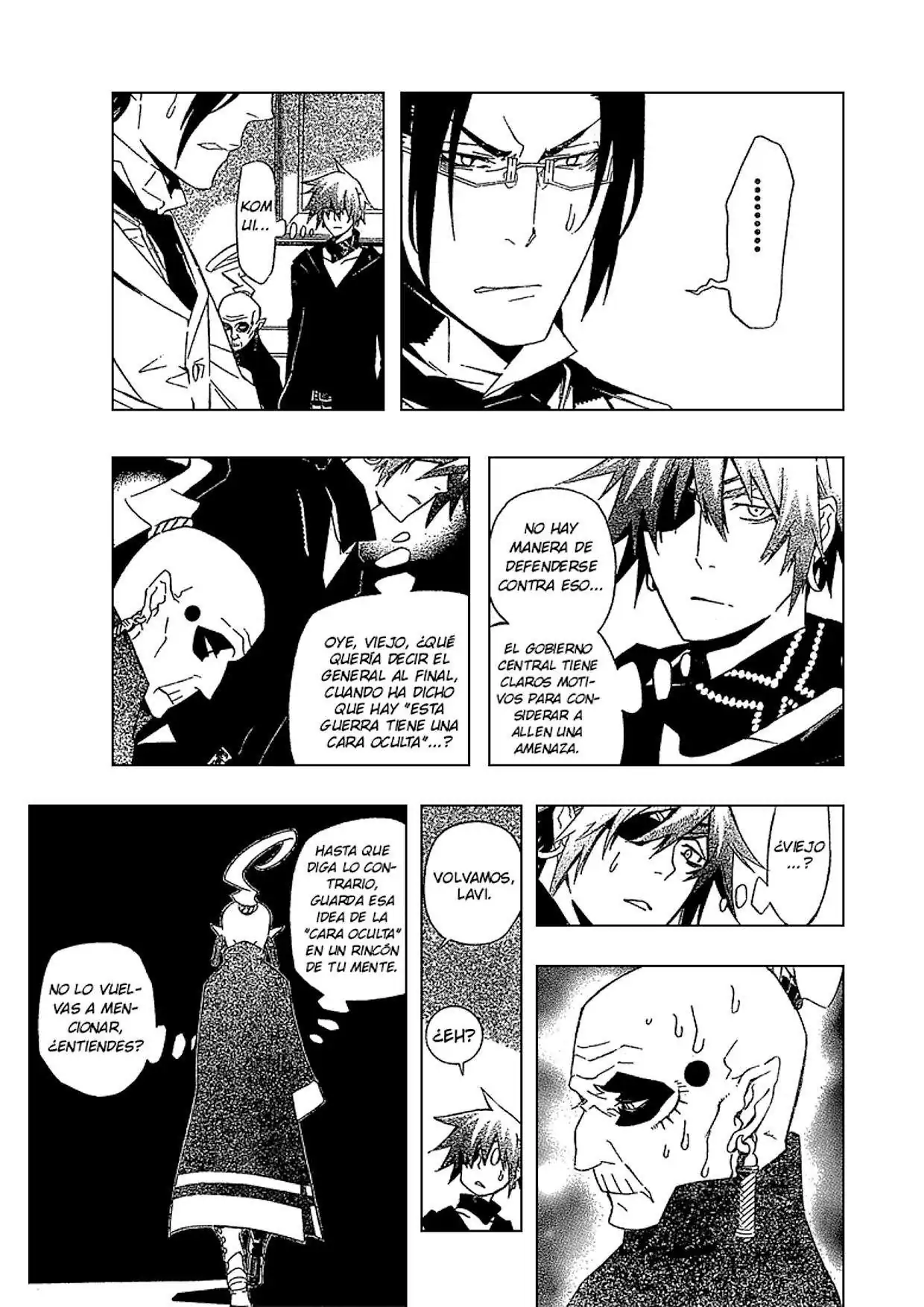 Página 9 — D.Gray-man Capítulo 168