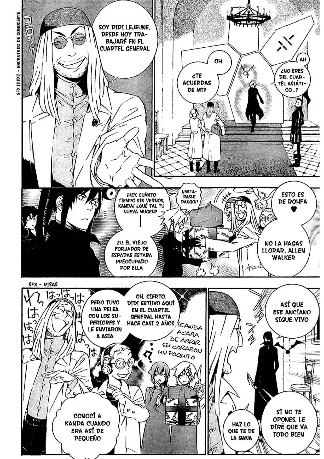 Página 12 — D.Gray-man Capítulo 170