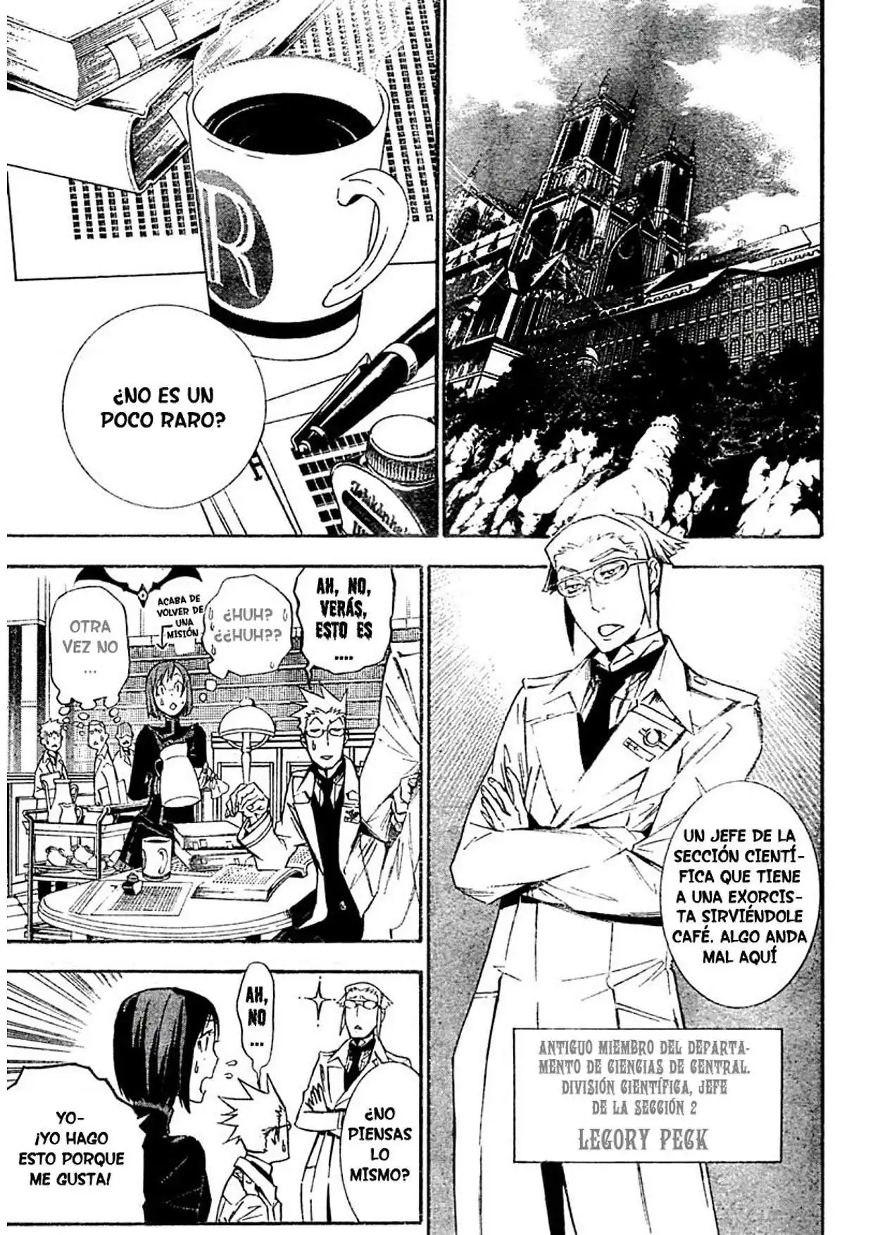 Página 4 — D.Gray-man Capítulo 171
