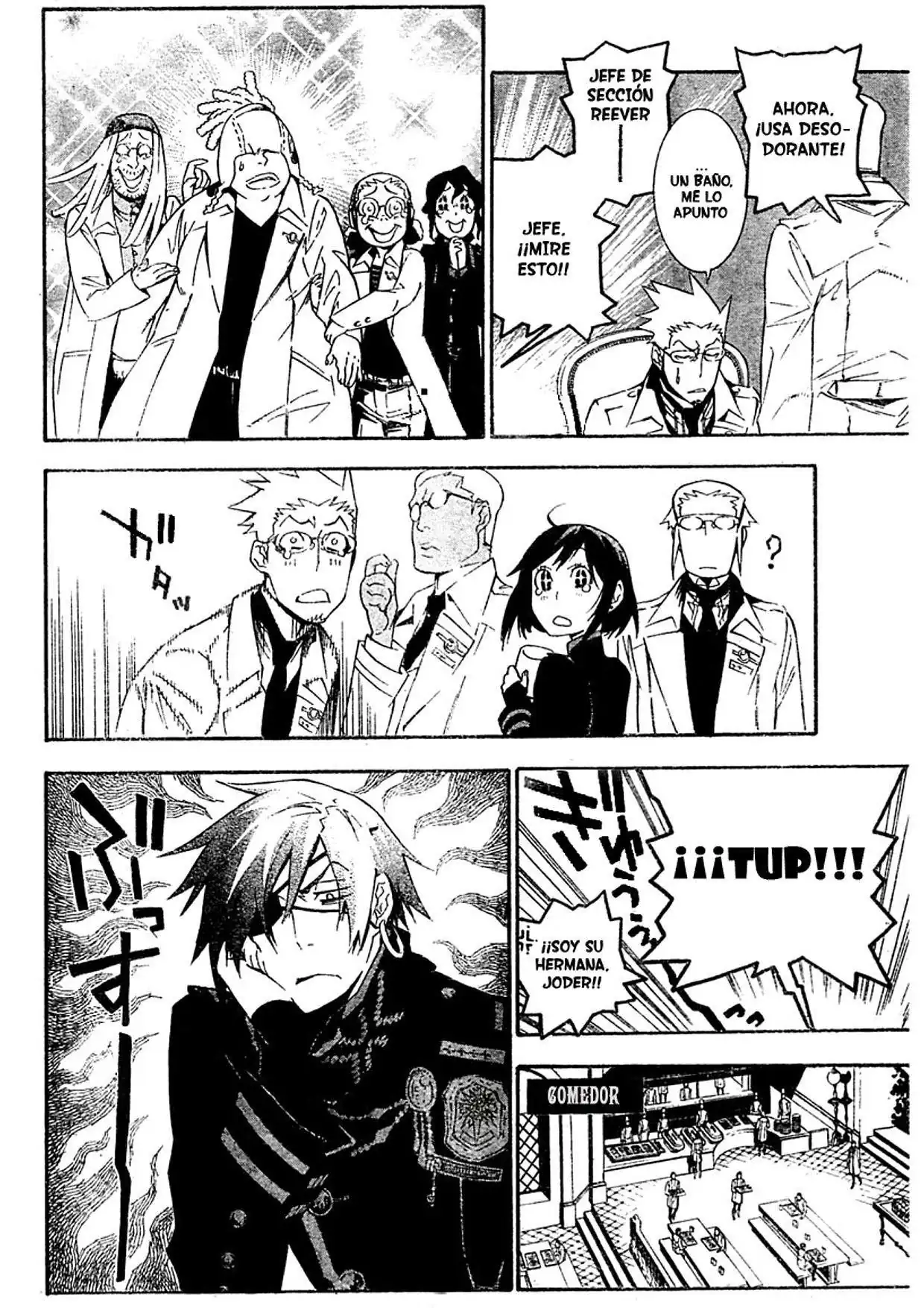 Página 7 — D.Gray-man Capítulo 171