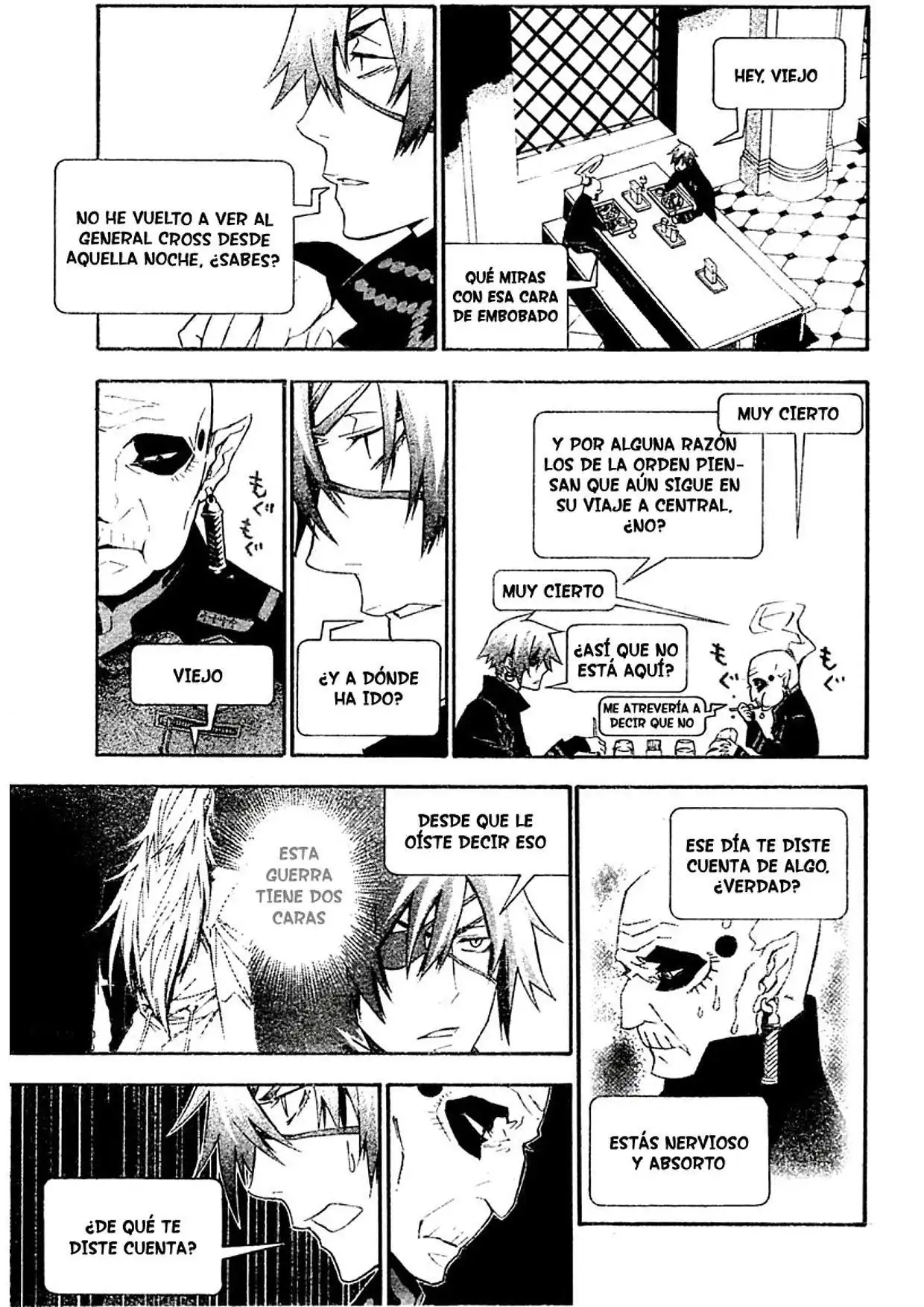 Página 8 — D.Gray-man Capítulo 171