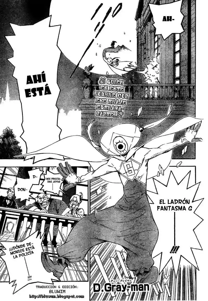 Página 1 — D.Gray-man Capítulo 172
