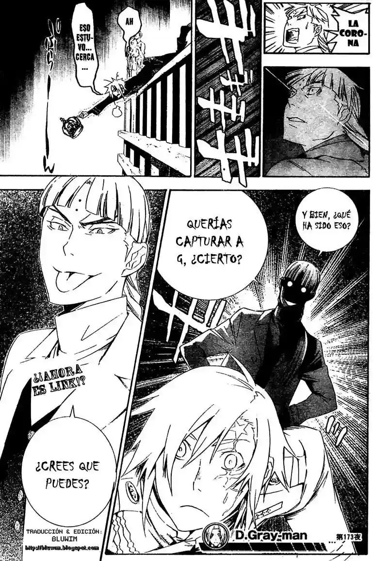 Página 17 — D.Gray-man Capítulo 173