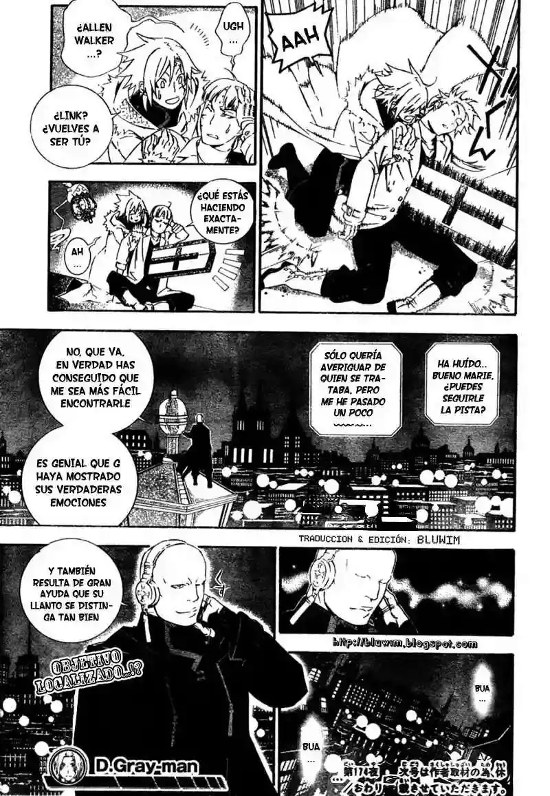 Página 17 — D.Gray-man Capítulo 174