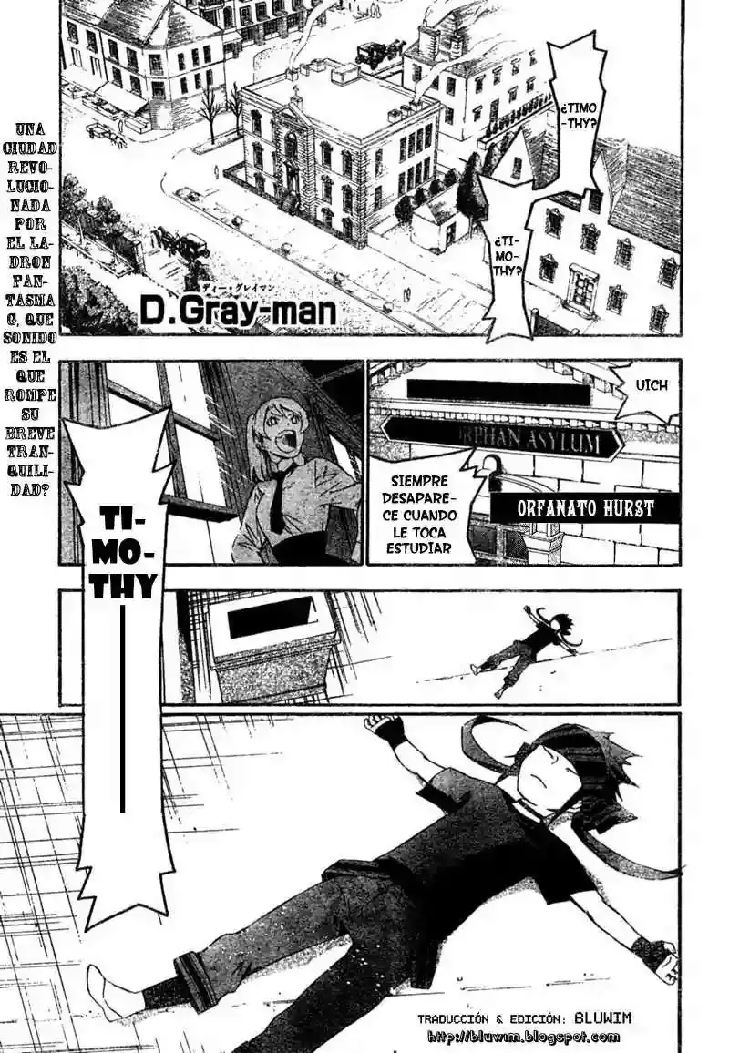 Página 1 — D.Gray-man Capítulo 175