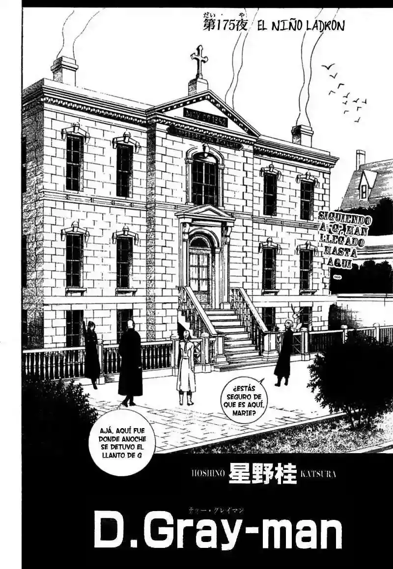 Página 4 — D.Gray-man Capítulo 175