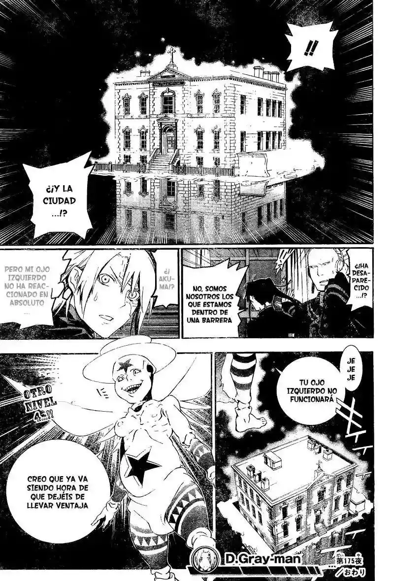 Página 17 — D.Gray-man Capítulo 175