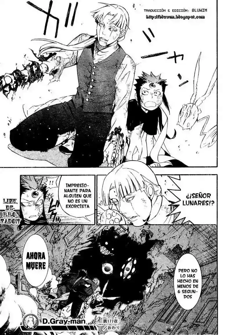 Página 17 — D.Gray-man Capítulo 177