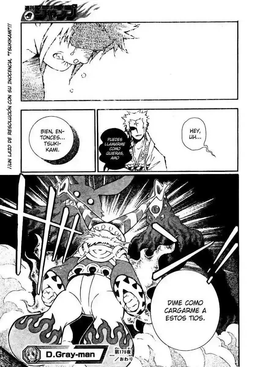 Página 18 — D.Gray-man Capítulo 179