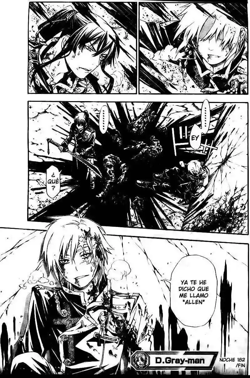 Página 17 — D.Gray-man Capítulo 182