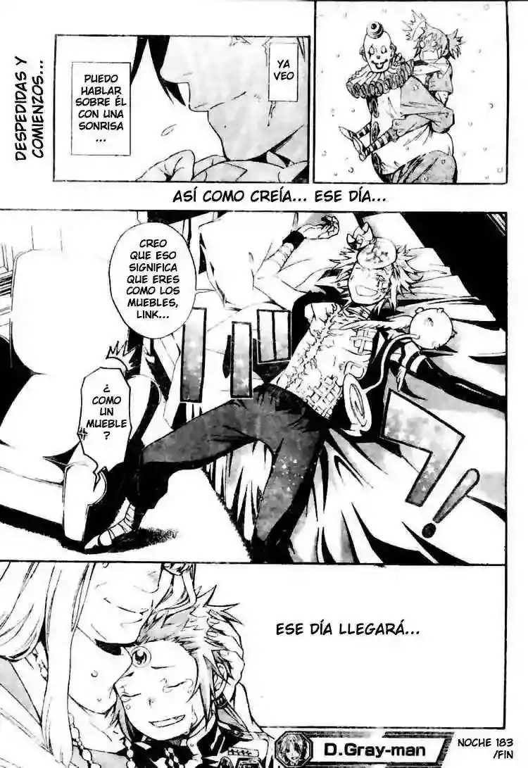 Página 19 — D.Gray-man Capítulo 183