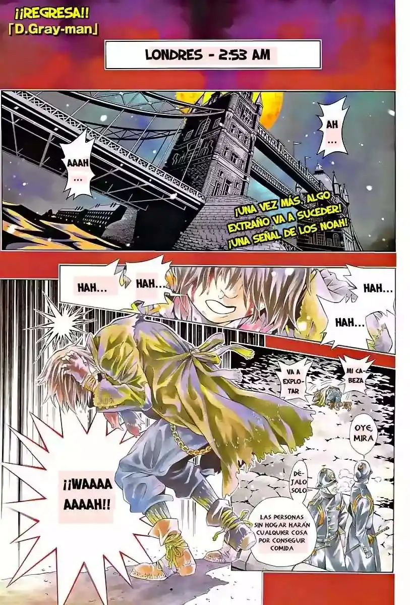 Página 2 — D.Gray-man Capítulo 187