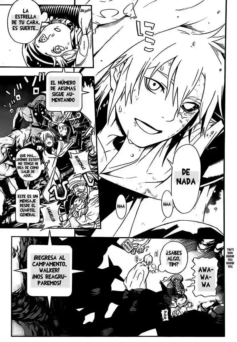 Página 20 — D.Gray-man Capítulo 187