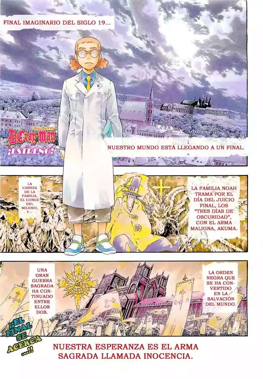 Página 2 — D.Gray-man Capítulo 188