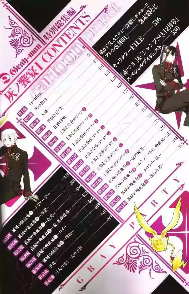 Página 34 — D.Gray-man Capítulo 190
