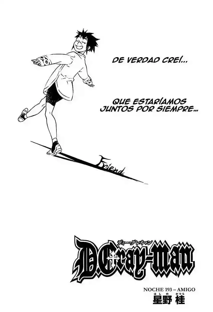 Página 1 — D.Gray-man Capítulo 193