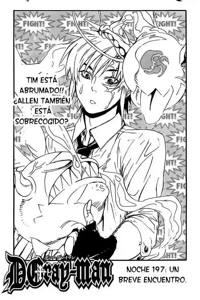 Página 1 — D.Gray-man Capítulo 197