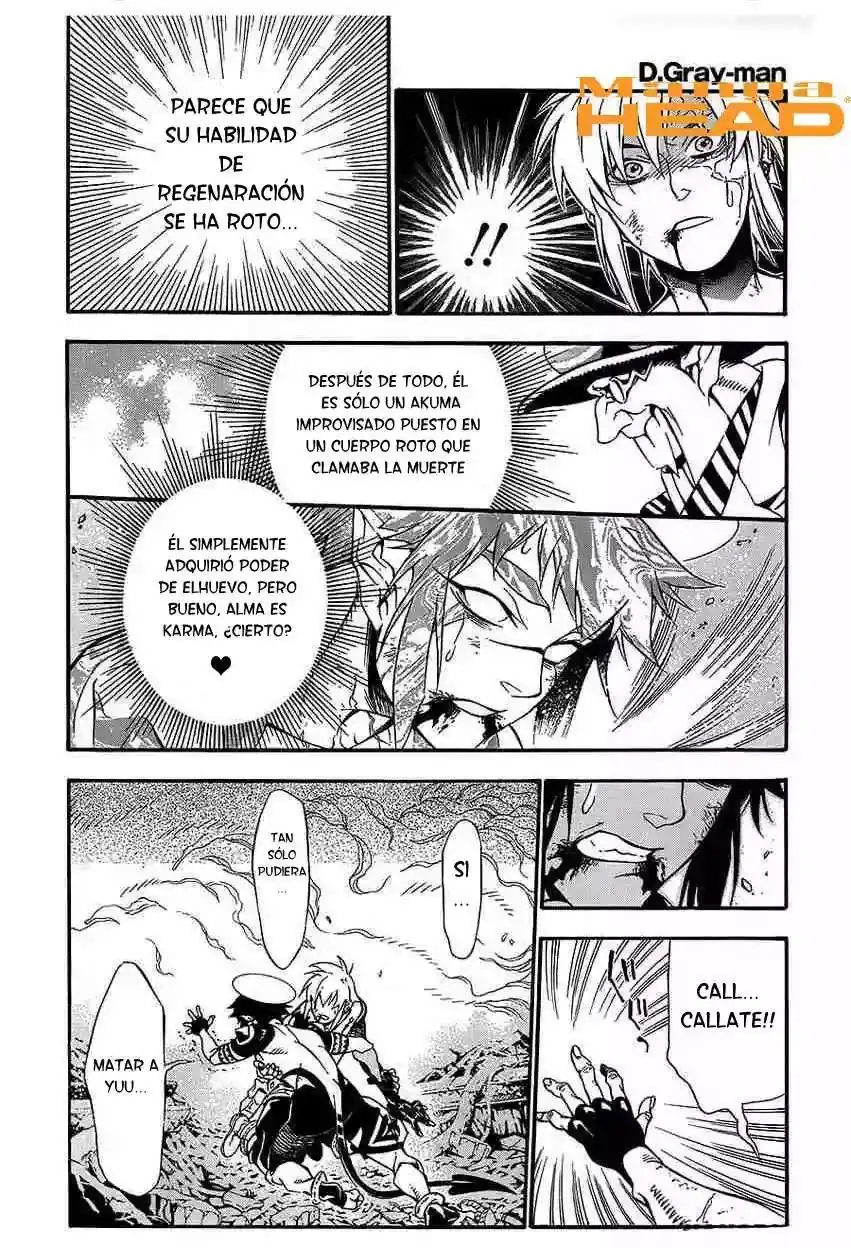 Página 15 — D.Gray-man Capítulo 197