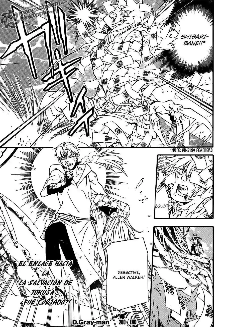 Página 30 — D.Gray-man Capítulo 200