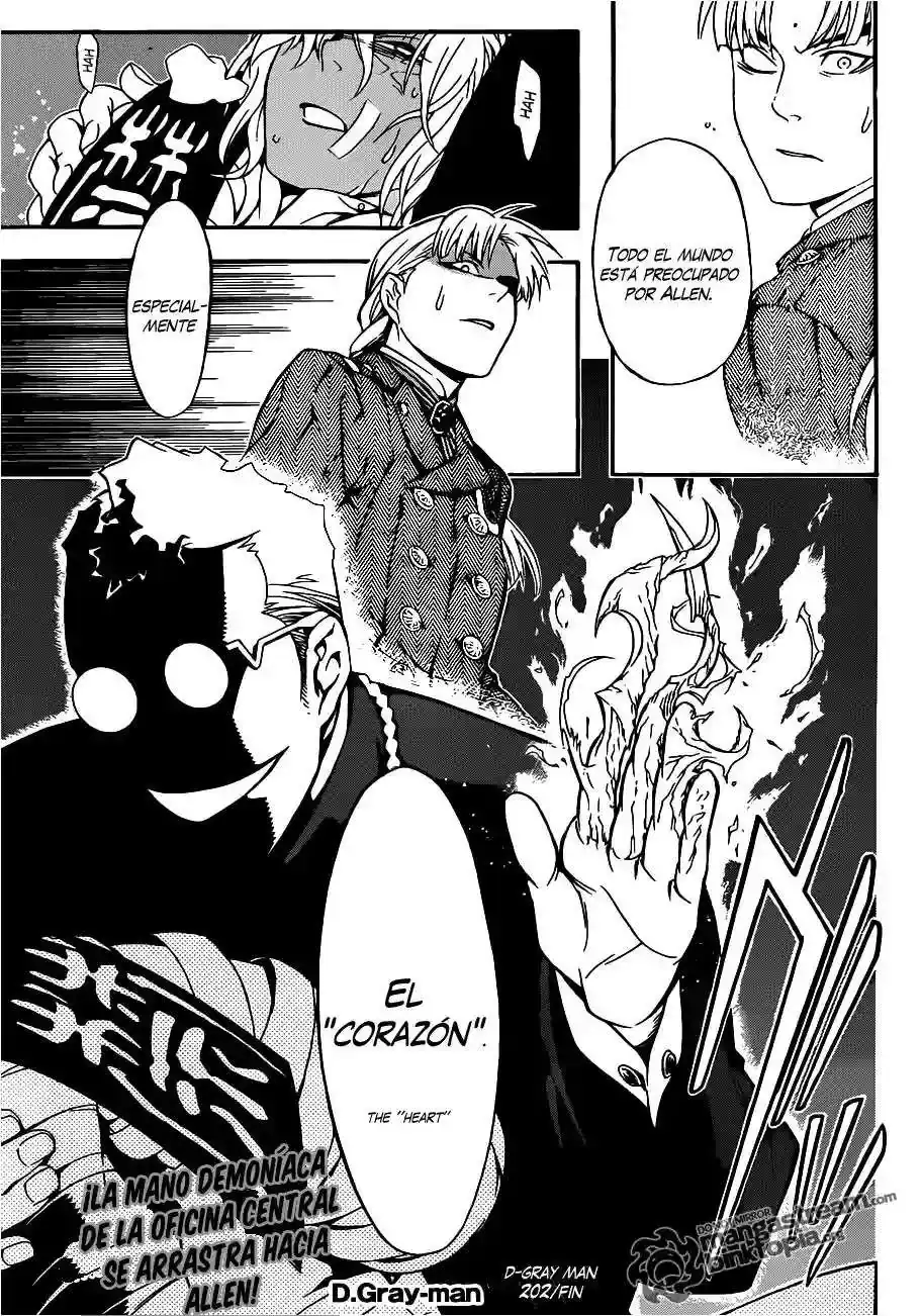 Página 33 — D.Gray-man Capítulo 202