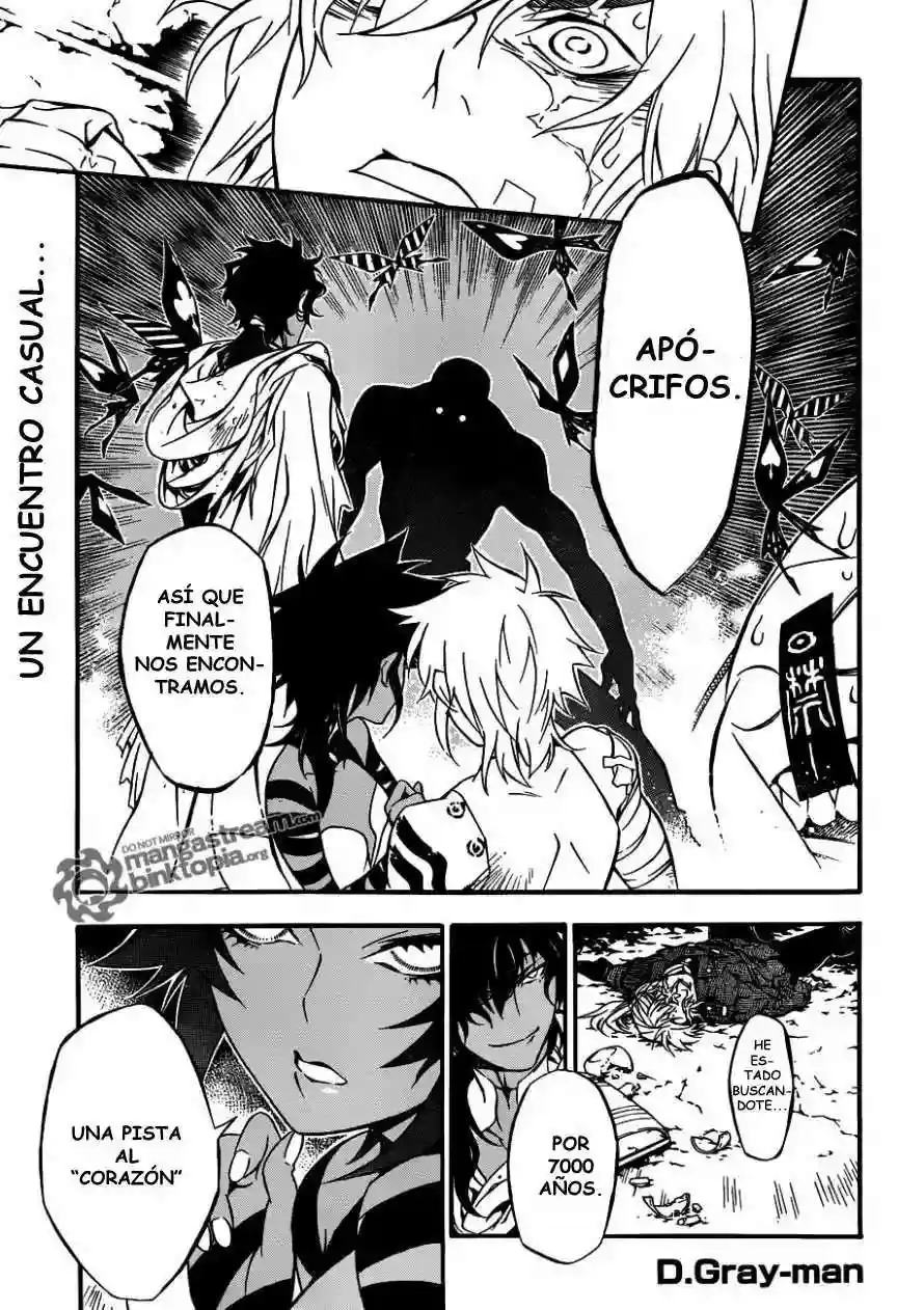 Página 1 — D.Gray-man Capítulo 204