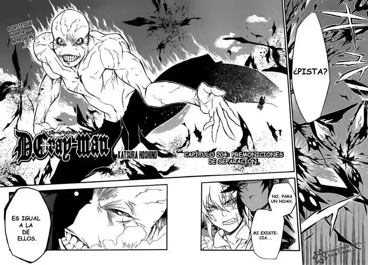 Página 2 — D.Gray-man Capítulo 204