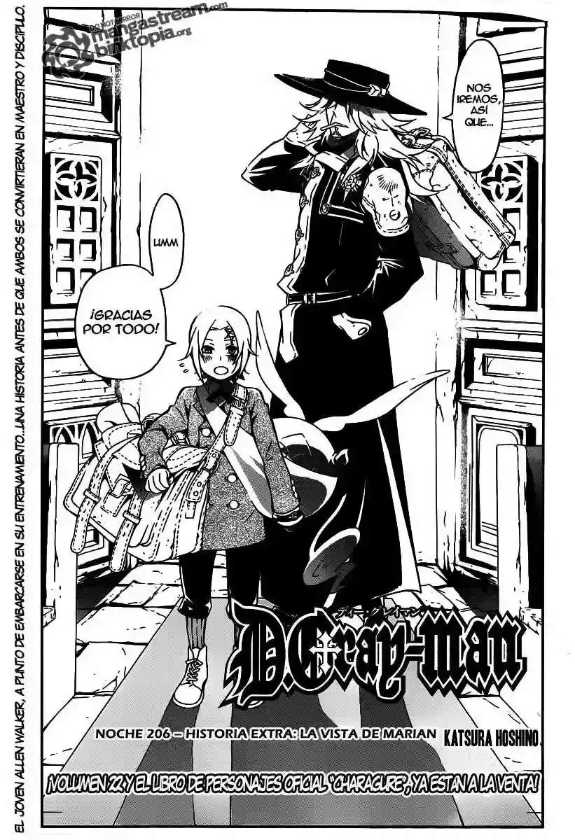 Página 1 — D.Gray-man Capítulo 206